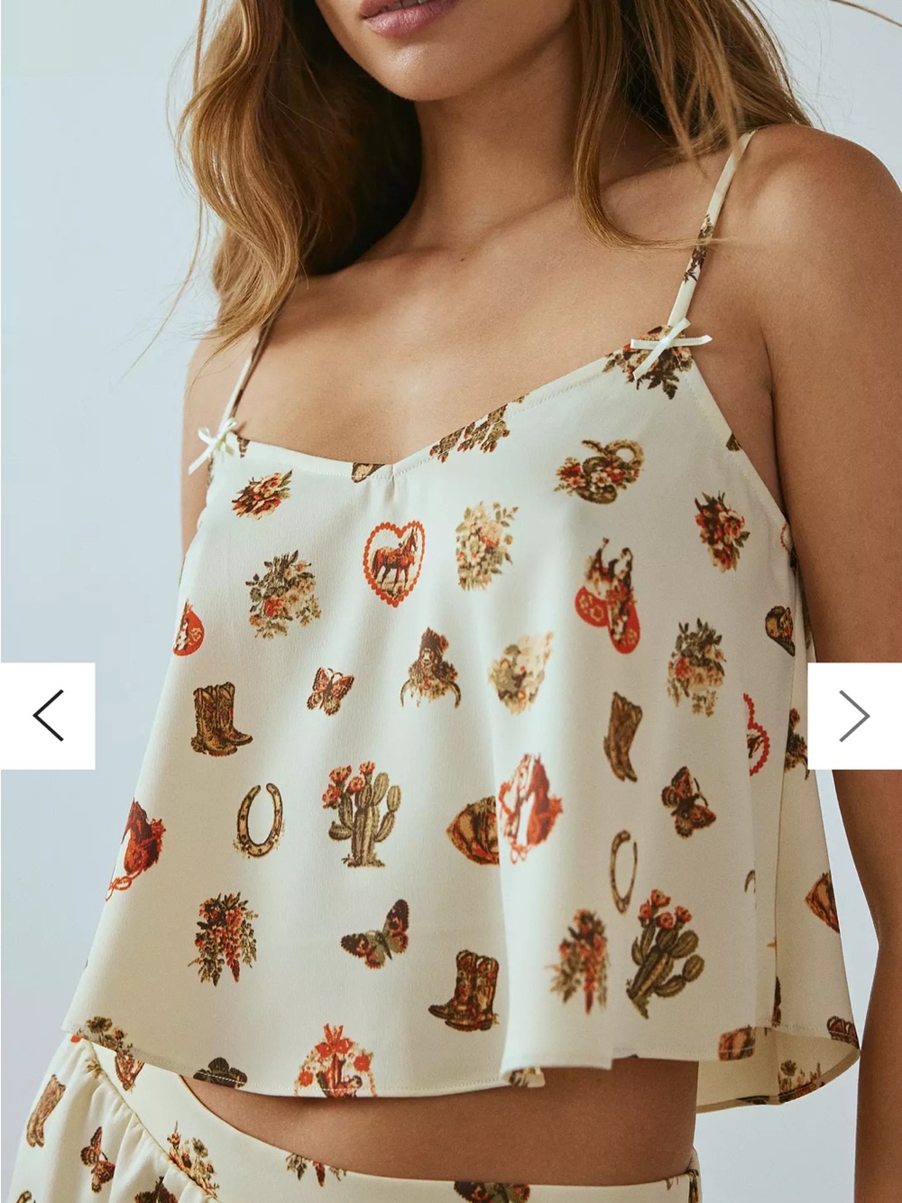 Out From UnderSatin Dream Cami in Western Stick Retail $35 NWOT - Picture 2 of 10
